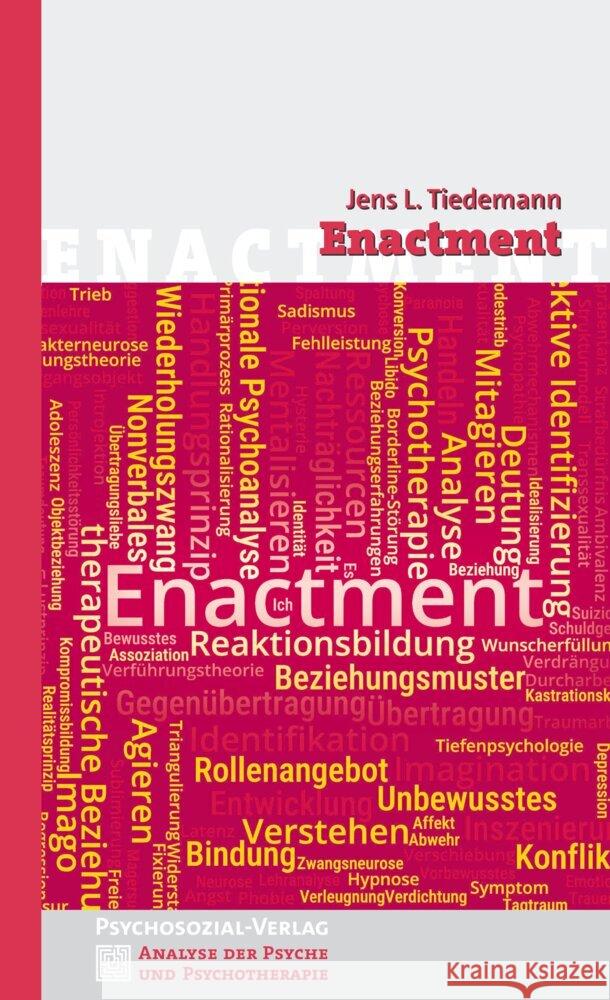 Enactment Tiedemann, Jens L. 9783837934564 Psychosozial-Verlag - książka
