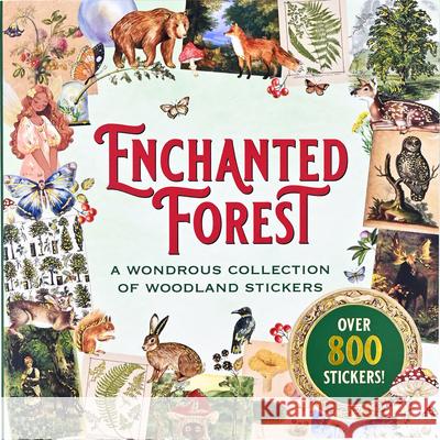 Enchanted Forest Sticker Book (Over 800 Stickers!) Peter Pauper Press Inc 9781441347039 Peter Pauper Press - książka