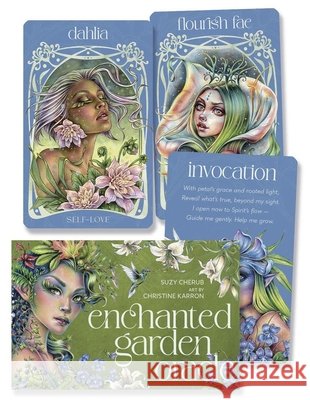 Enchanted Garden Oracle: Discover Earth's Secrets and Pearls of Wisdom Suzy Cherub Christine Karron 9780738785127 Llewellyn Publications - książka