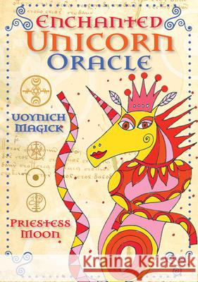 Enchanted Unicorn Oracle: 36 Full-Color Cards and 144-Page Guidebook Moon, Priestess 9781925924312 Rockpool Publishing - książka