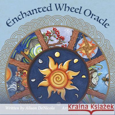 Enchanted Wheel Oracle: 45 Round Cards with Hand-Painted Art-- Explore Spiritual Pathways, Portals, and Elemental Energy with the Celtic Wheel of the Alison Denicola Sabina Espinet 9781646712724 U.S. Games Systems, Inc. - książka