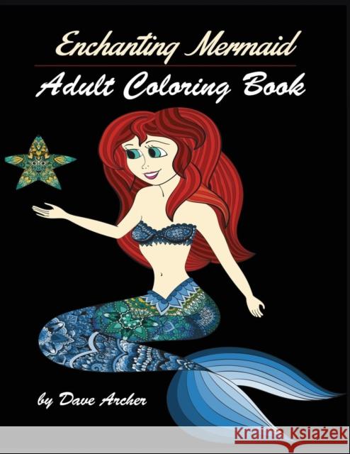 Enchanting Mermaids: Adult Coloring Book Designs Mainland Publisher 9781950772612 Mainland Publisher - książka