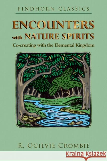 Encounters with Nature Spirits: Co-creating with the Elemental Kingdom R. Ogilvie Crombie 9781620558379 Inner Traditions Bear and Company - książka