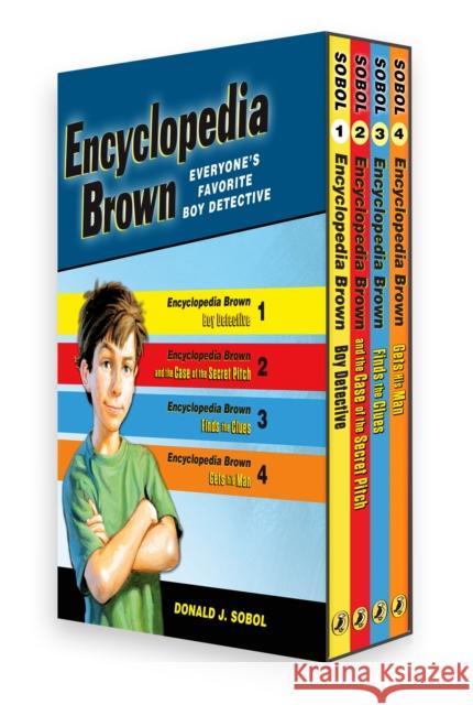 Encyclopedia Brown Box Set (4 Books)  9780142409855 Puffin Books - książka