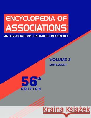 Encyclopedia of Associations: National Organizations of the U.S.: Supplement Gale Cengage Learning 9781414488288 Cengage Learning, Inc - książka