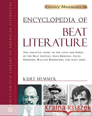 Encyclopedia of Beat Literature Robert Johnson Kurt Hemmer 9780816042975 Facts on File - książka