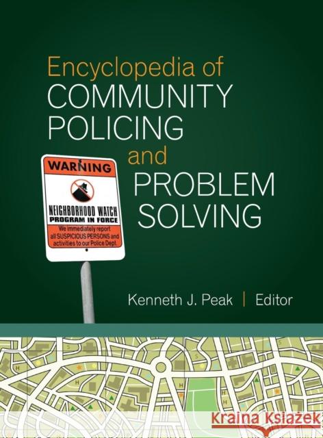 Encyclopedia of Community Policing and Problem Solving Kenneth Peak 9781452235295  - książka