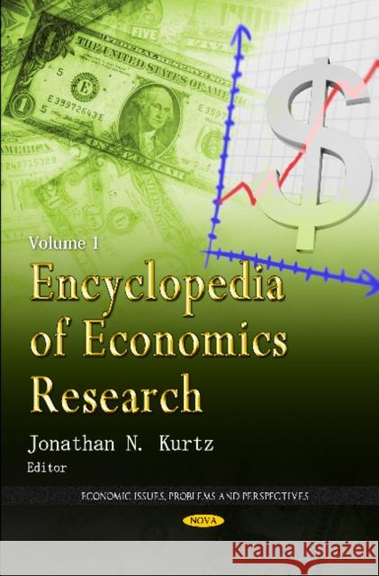 Encyclopedia of Economics Research: 2 Volume Set Jonathan N Kurtz 9781612097299 Nova Science Publishers Inc - książka