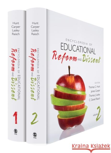 Encyclopedia of Educational Reform and Dissent, 2-Volume Set Hunt 9781412956642 Sage Publications (CA) - książka