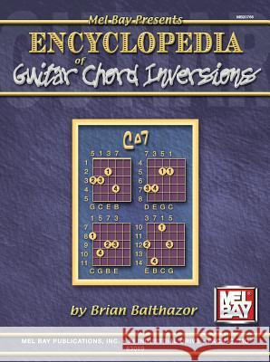 Encyclopedia of Guitar Chord Inversions Brian Balthazor 9780786672554 Mel Bay Publications - książka