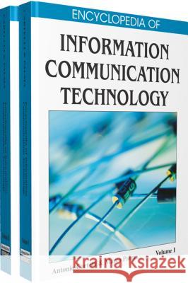 Encyclopedia of Information Communication Technology Antonio Cartelli 9781599048451 Idea Group Reference - książka