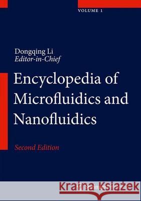 Encyclopedia of Microfluidics and Nanofluidics  9781461454885 Springer-Verlag New York Inc - książka