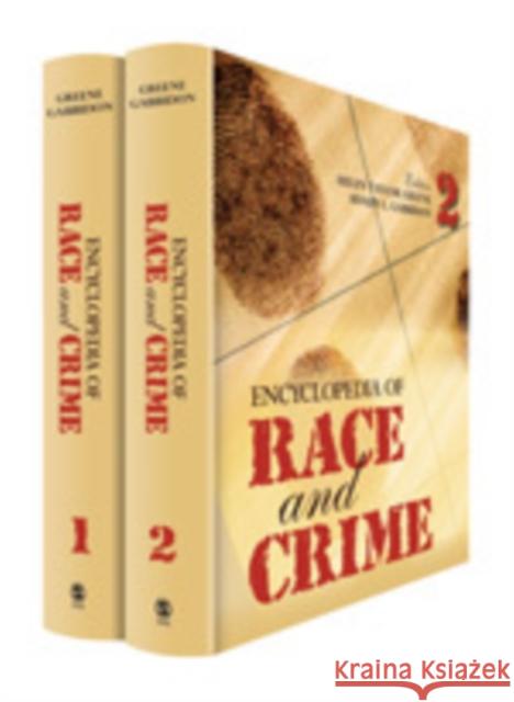 Encyclopedia of Race and Crime Shaun L. Gabbidon Helen Taylor Greene 9781412950855 Sage Publications (CA) - książka