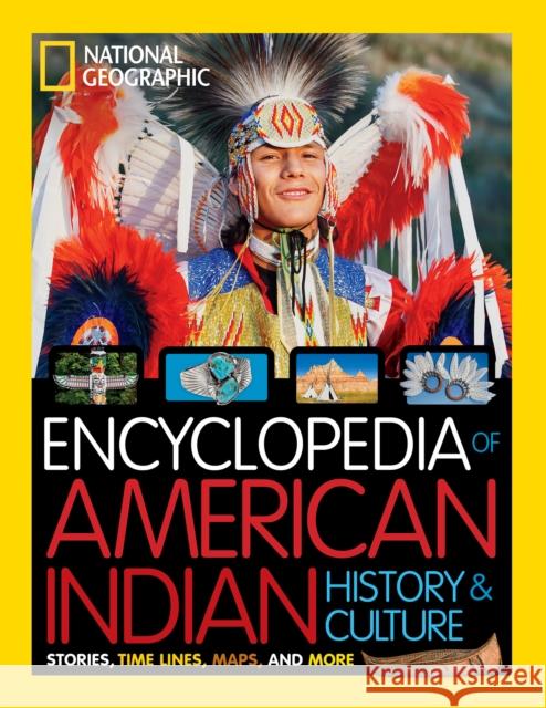 Encyclopedia of the American Indian  9781426334535 National Geographic Kids - książka