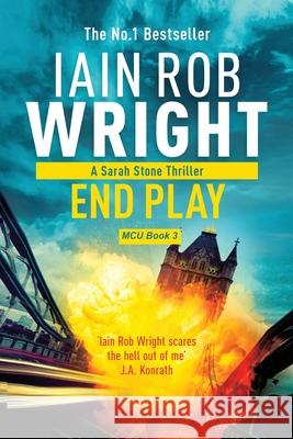 End Play - Major Crimes Unit Book 3 - LARGE PRINT Iain Rob Wright 9781913523176 Ulcerated Press - książka