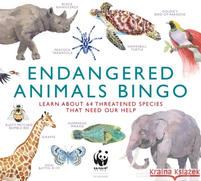 Endangered Animals Bingo George, Marcel 9781913947798 Laurence King Publishing - książka