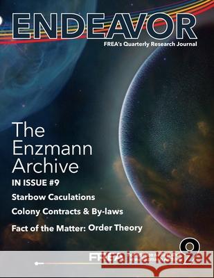 Endeavor 9: FREA's Quarterly Research Journal Michelle Snyder 9781794717695 Lulu.com - książka