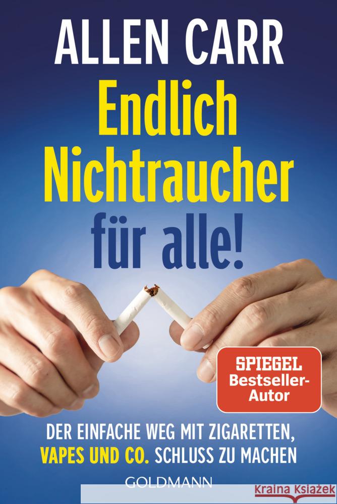 Endlich Nichtraucher für alle! Carr, Allen 9783442180547 Goldmann - książka
