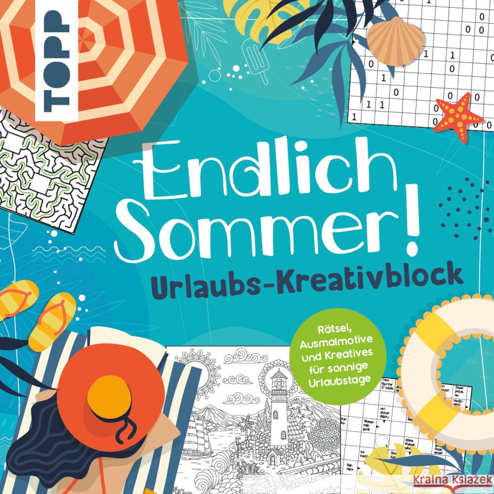 Endlich Sommer! Urlaubs-Kreativblock frechverlag 9783735880529 Frech - książka