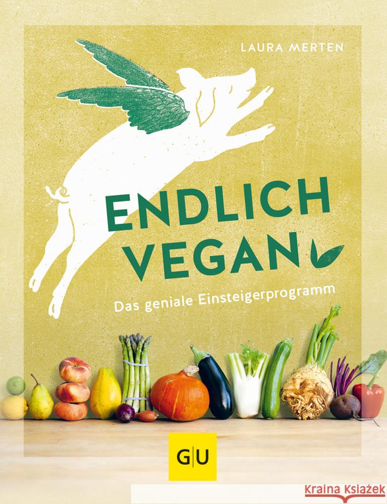 Endlich vegan Merten, Laura 9783833880414 Gräfe & Unzer - książka