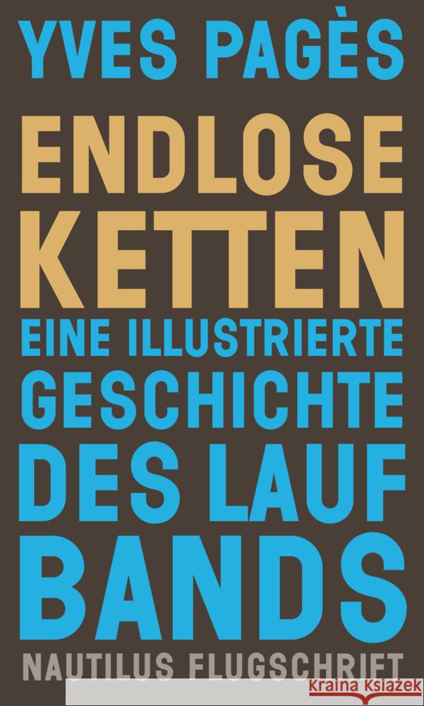 Endlose Ketten Pagès, Yves 9783960544739 Edition Nautilus - książka