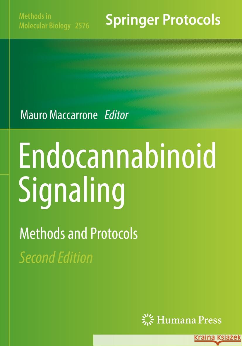 Endocannabinoid Signaling  9781071627303 Springer US - książka