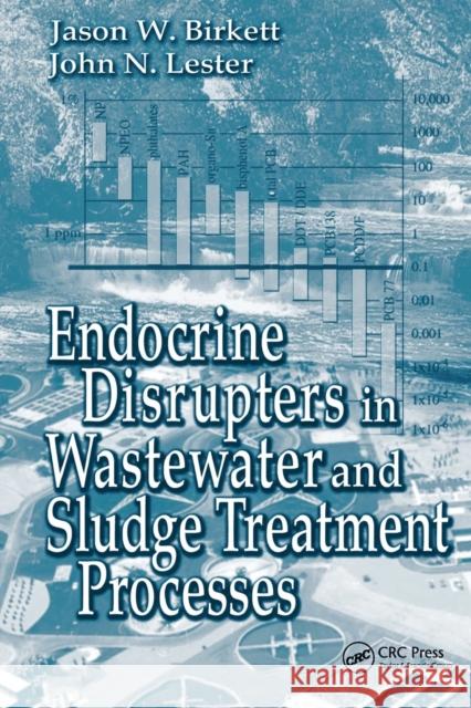 Endocrine Disrupters in Wastewater and Sludge Treatment Processes Jason W. Birkett John N. Lester  9780367454678 CRC Press - książka