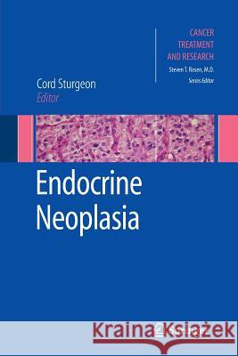 Endocrine Neoplasia Cord Sturgeon 9781461425359 Springer - książka