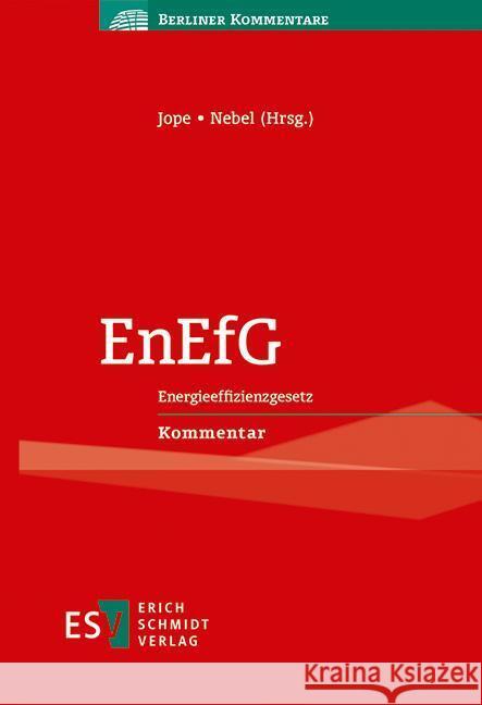 EnEfG  9783503236053 Erich Schmidt Verlag - książka