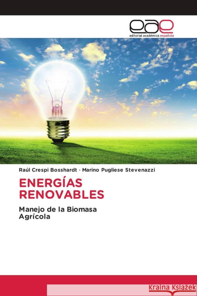 ENERGÍAS RENOVABLES Crespi Bosshardt, Raúl, Pugliese Stevenazzi, Marino 9786202231510 Editorial Académica Española - książka