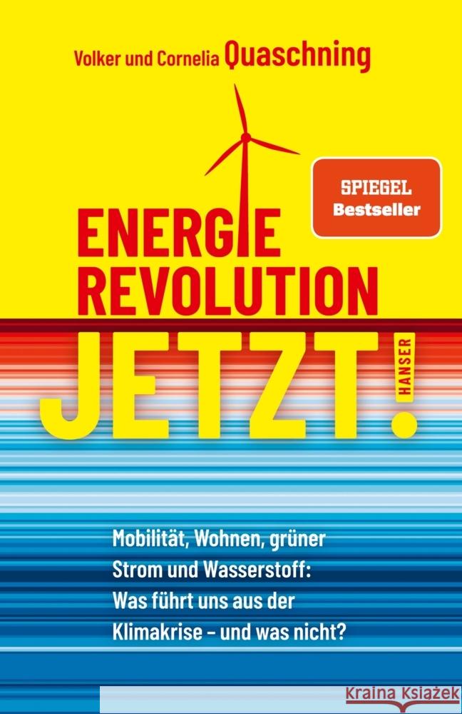 Energierevolution jetzt! Quaschning, Volker, Quaschning, Cornelia 9783446273016 Hanser - książka