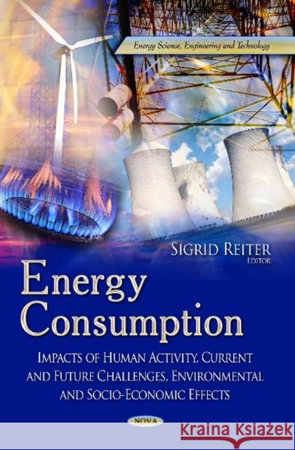 Energy Consumption: Impacts of Human Activity, Current & Future Challenges, Environmental & Socio-Economic Effects Sigrid Reiter 9781629486512 Nova Science Publishers Inc - książka