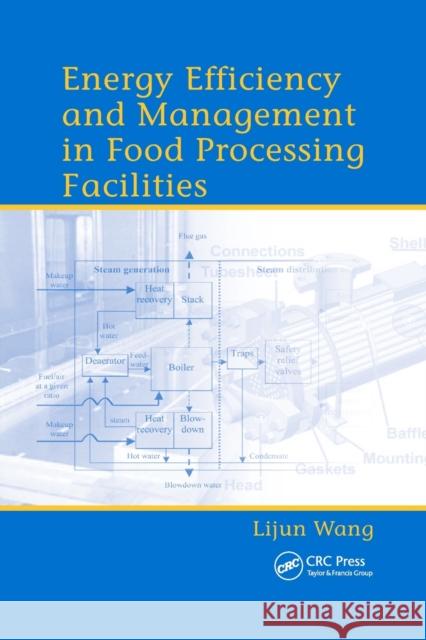 Energy Efficiency and Management in Food Processing Facilities Lijun Wang 9780367386252 CRC Press - książka