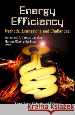 Energy Efficiency: Methods, Limitations & Challenges Emmanuel F Santos Cavalcanti, Marcos Ribeiro Barbosa 9781620818176 Nova Science Publishers Inc - książka
