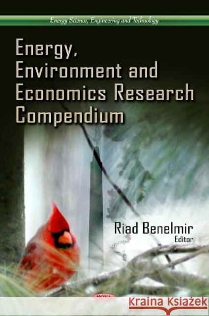 Energy, Environment & Economics Research Compendium Riad Benelmir 9781622578016 Nova Science Publishers Inc - książka