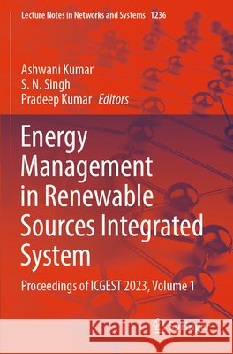 Energy Management in Renewable Sources Integrated System  9789819610143 Springer Nature Singapore - książka