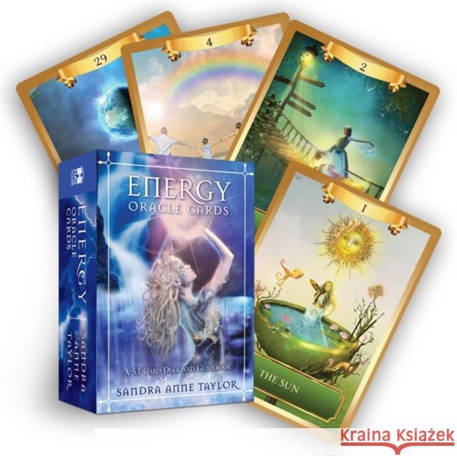 Energy Oracle Cards: A 53-Card Deck and Guidebook Taylor, Sandra Anne 9781401940447  - książka