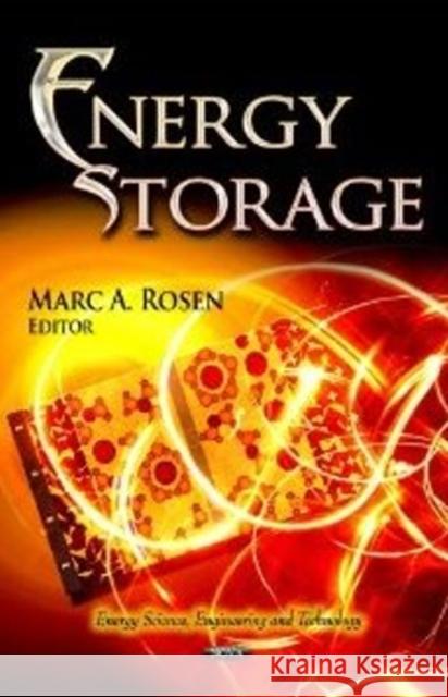 Energy Storage Marc A Rosen 9781613247082 Nova Science Publishers Inc - książka