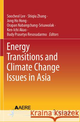 Energy Transitions and Climate Change Issues in Asia Soocheol Lee Shiqiu Zhang Jong Ho Hong 9789819717750 Springer - książka