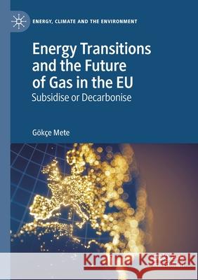 Energy Transitions and the Future of Gas in the Eu: Subsidise or Decarbonise G Mete 9783030326166 Palgrave MacMillan - książka