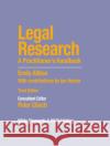 Legal Research: A Practitioner's Handbook Emily Allbon 9780854902651 Wildy, Simmonds and Hill Publishing