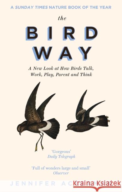 The Bird Way: A New Look at How Birds Talk, Work, Play, Parent, and Think Jennifer Ackerman 9781472152923 Little, Brown Book Group - książka