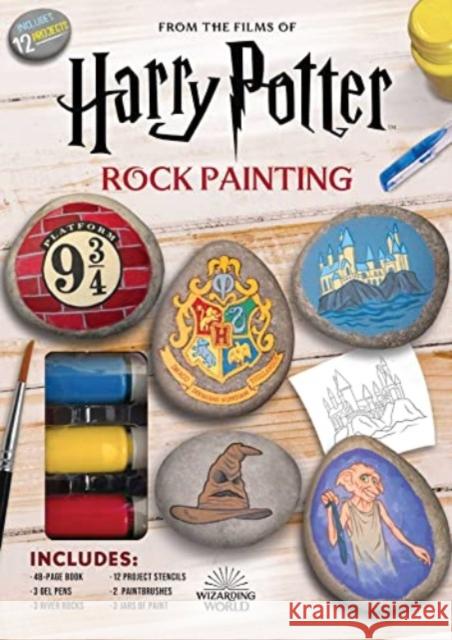 Harry Potter Rock Painting Editors of Thunder Bay Press 9781667202686 Thunder Bay Press - książka