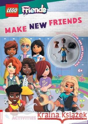 LEGO® Friends: Make New Friends (with Aliya mini-doll and Aira puppy)  9781780559551 Michael O'Mara Books Ltd - książka