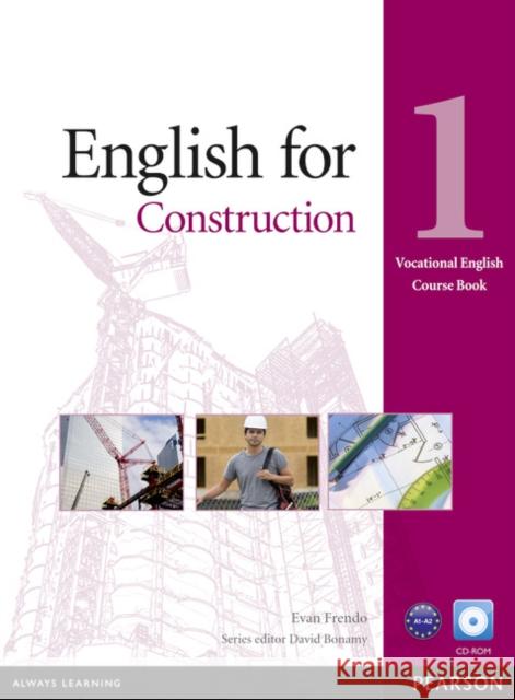 Eng for Constr L1 CBK/CDR Pk Evan Frendo 9781408269916  - książka