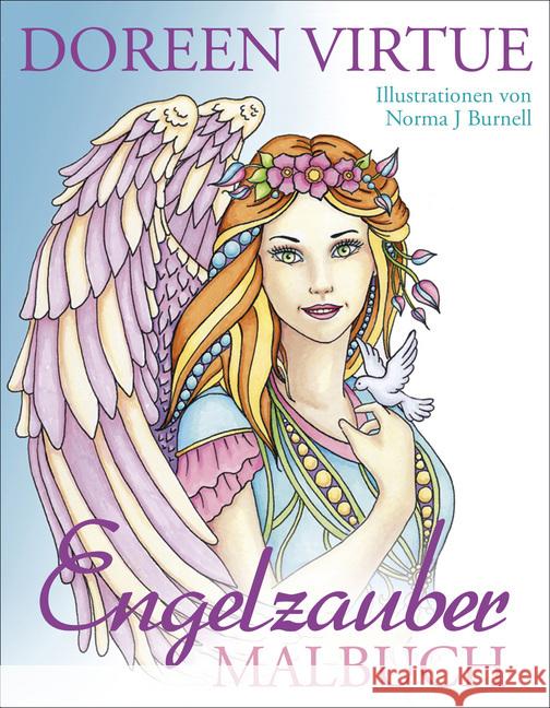 Engelzauber Malbuch Virtue, Doreen 9783957360748 L.E.O. Verlag - książka