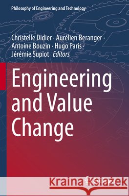 Engineering and Value Change  9783031835513 Springer Nature Switzerland - książka