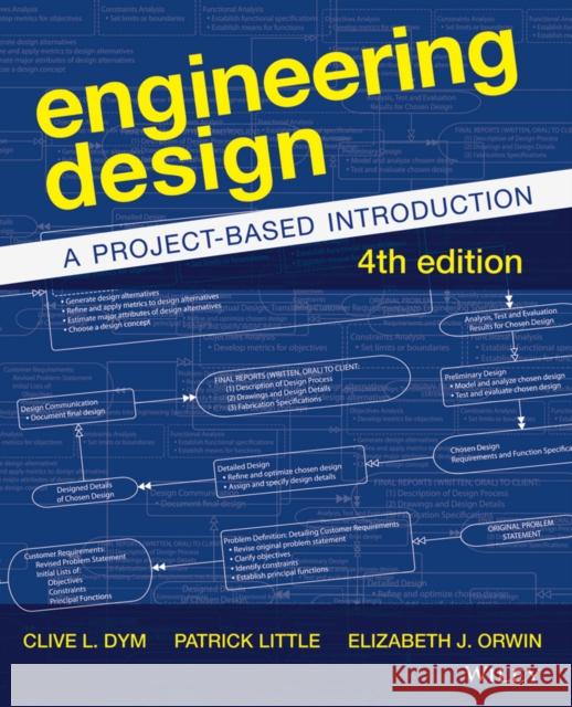 Engineering Design: A Project-Based Introduction Dym, Clive L. 9781118324585 John Wiley & Sons Inc - książka