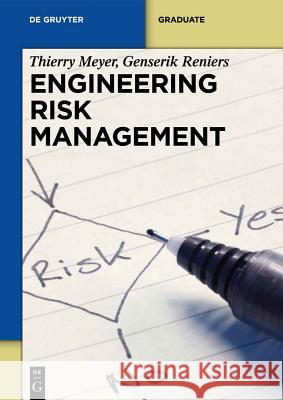 Engineering Risk Management Thierry Meyer Genserik Reniers 9783110285154 Walter de Gruyter - książka