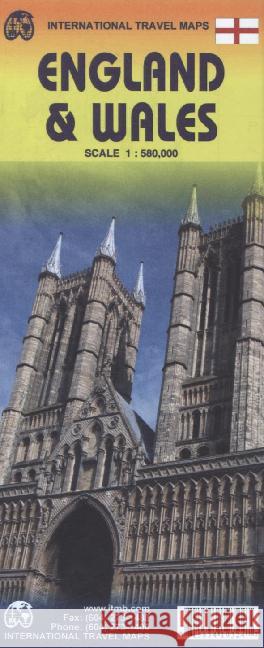 England / Wales: 2015  9781553419327 ITMB Publishing - książka